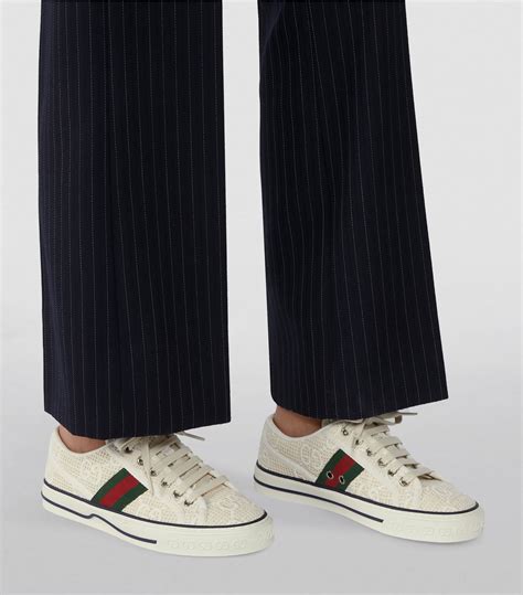 gucci white tennis|Gucci tennis 1977 price.